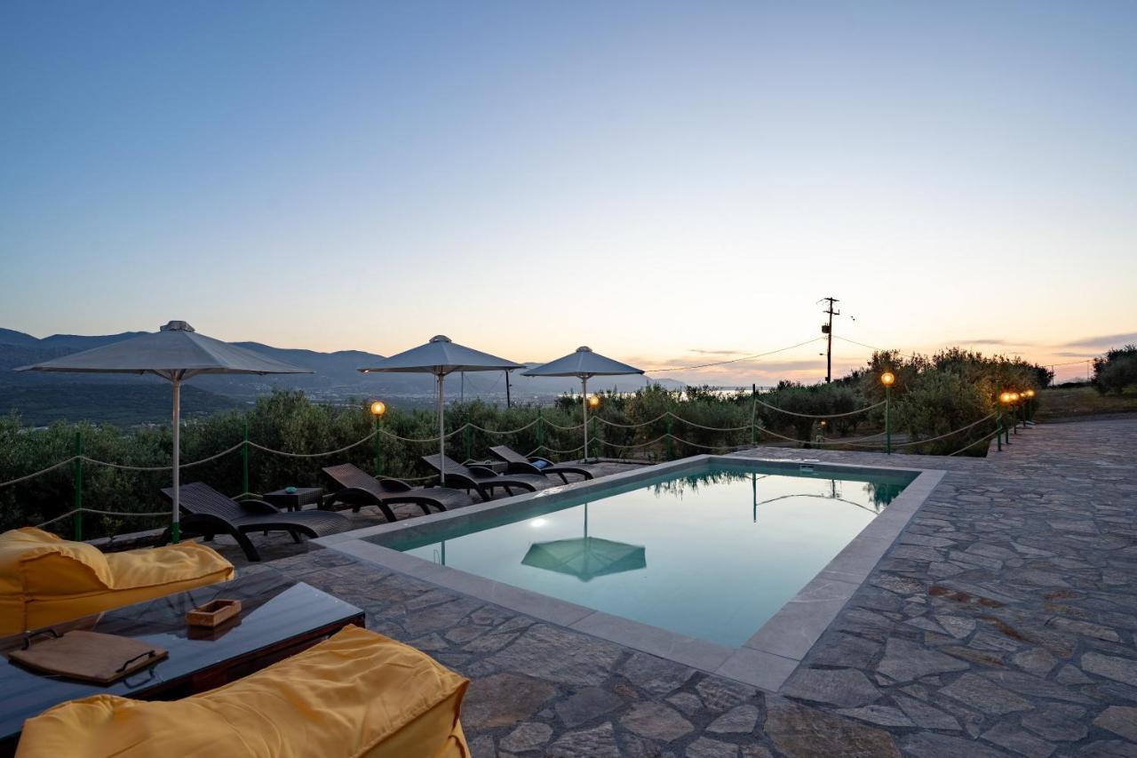 Villa Aktis With Freshwater Pool And Sea View Sissi Exteriér fotografie