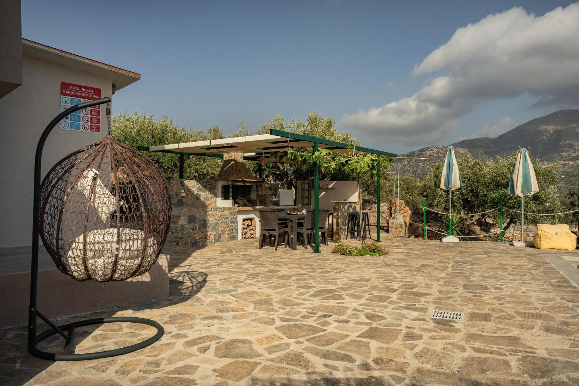 Villa Aktis With Freshwater Pool And Sea View Sissi Exteriér fotografie